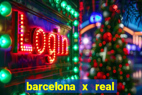 barcelona x real madrid ao vivo futemax